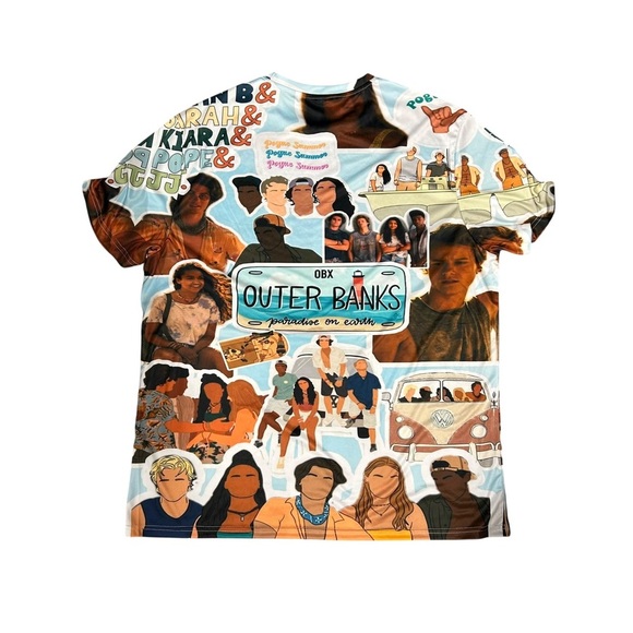 NWOT OBX Outer Banks Unisex‎ 3X Short Sleeve shirt - Picture 2 of 5